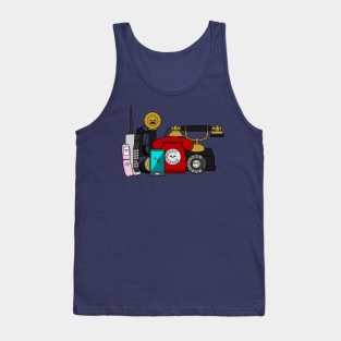 Chibi Phones Tank Top